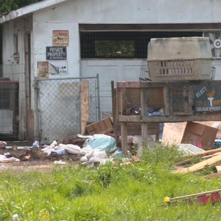 Shepherdsville animal farm remnants 7-24-24